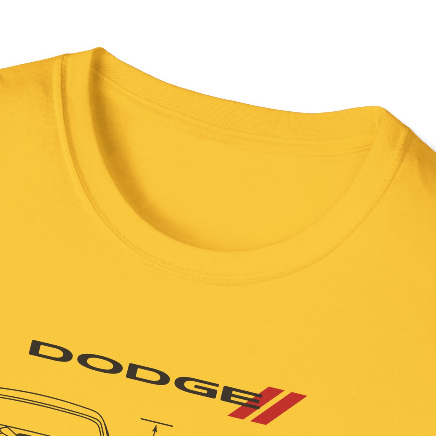 Dodge Challenger Graphic Tee, Car Enthusiast Shirt, Unisex Automotive T-Shirt, Gift for Motorheads, Casual Streetwear