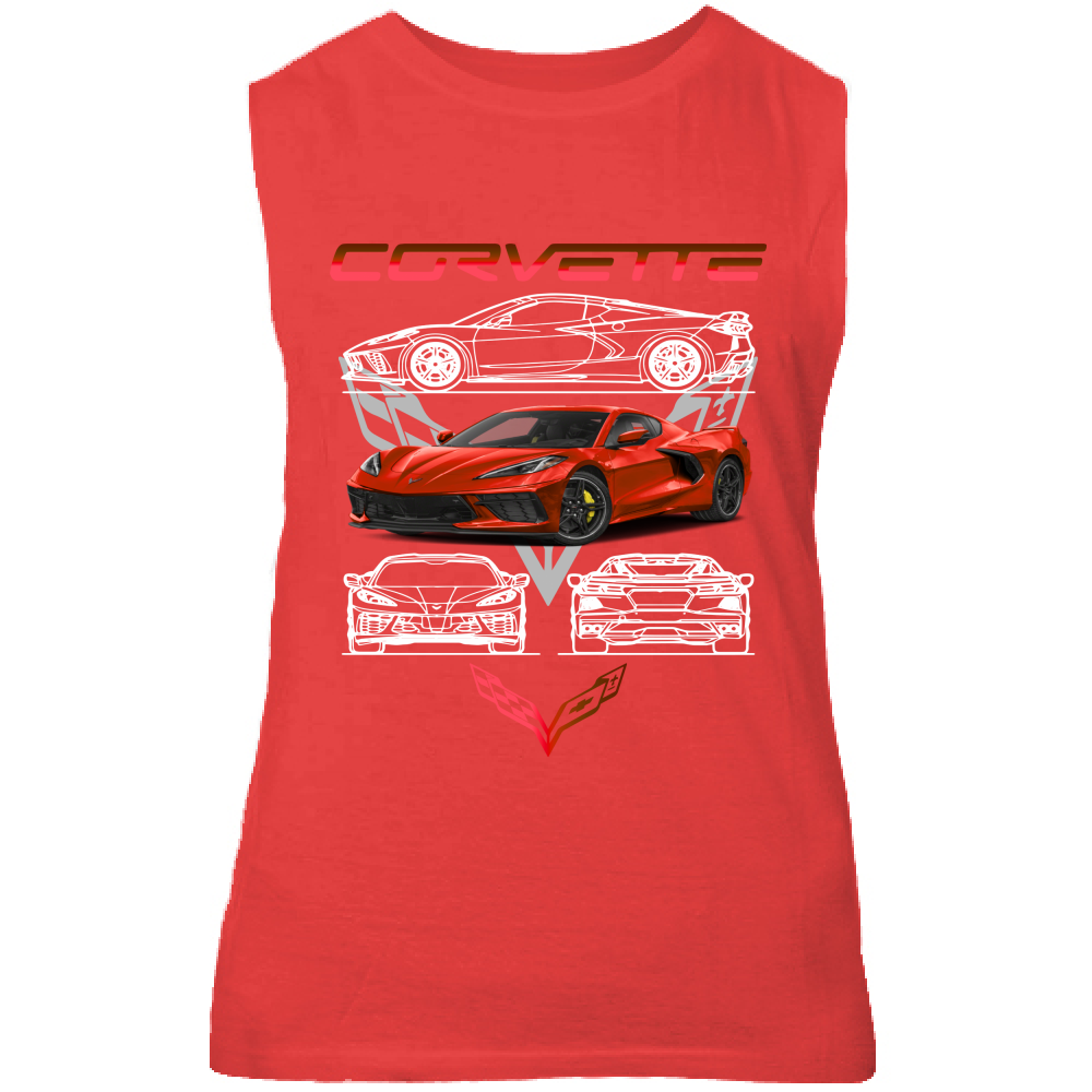 Canotta Unisex corvette