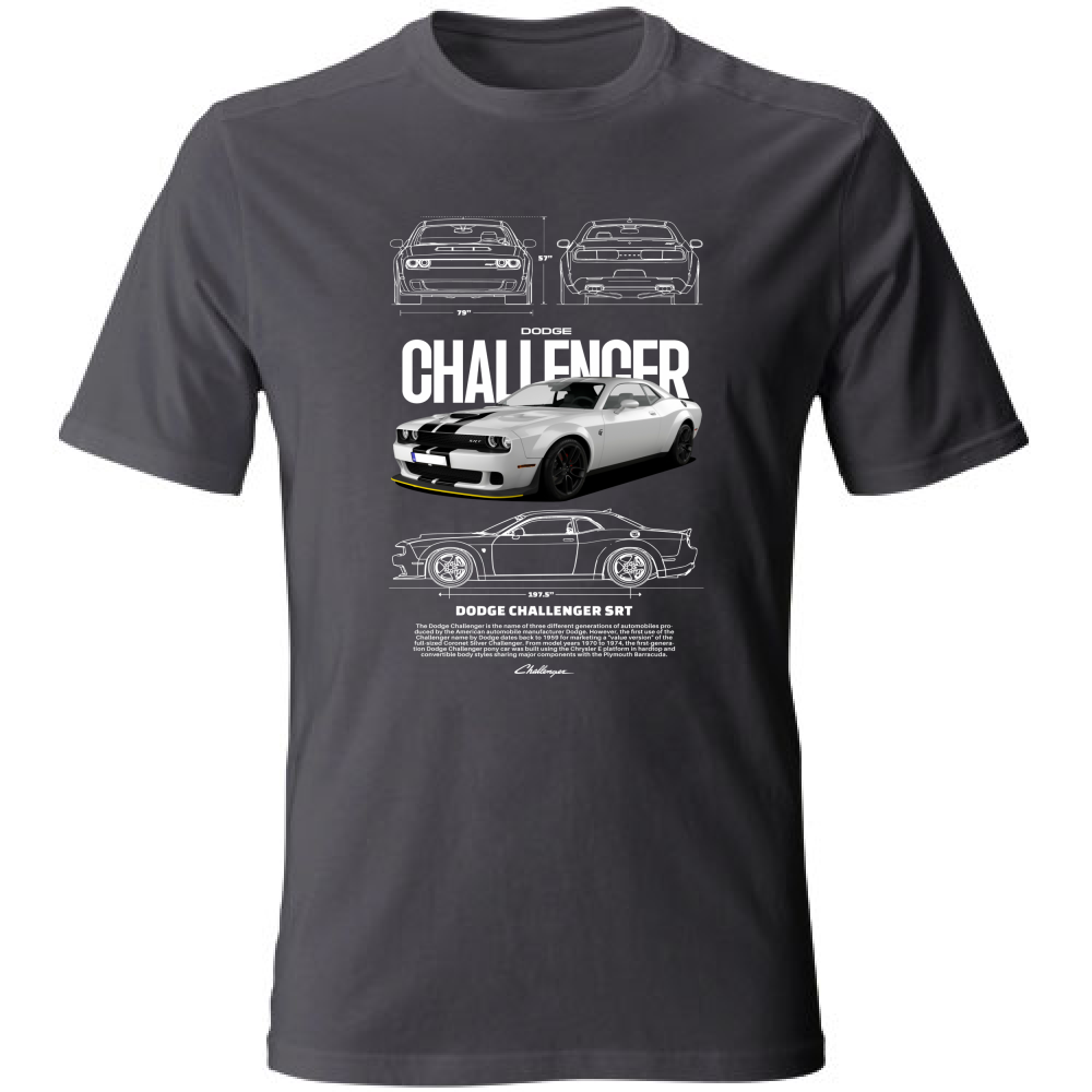 T-Shirt Unisex dodge4