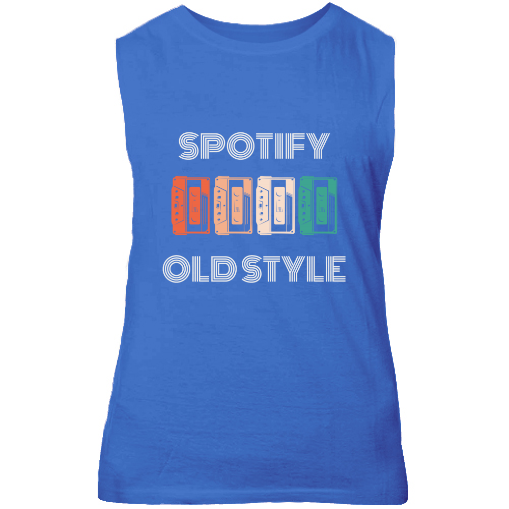 Canotta Unisex spotify old style
