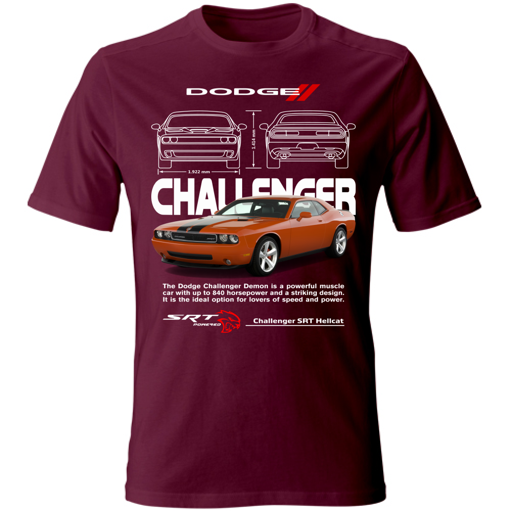 T-Shirt Unisex challenger orange