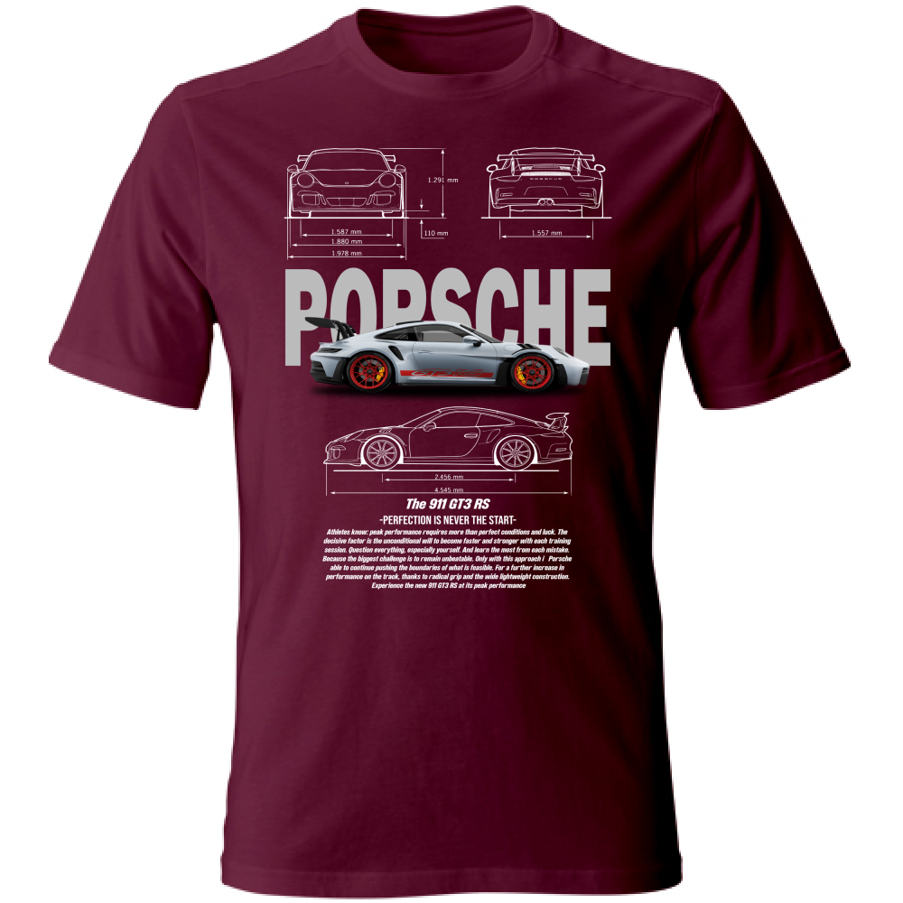 T-Shirt Unisex porsche gt3-2
