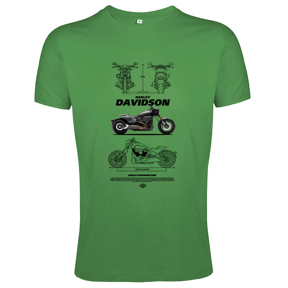 T-Shirt Men Fit harley davidson 2
