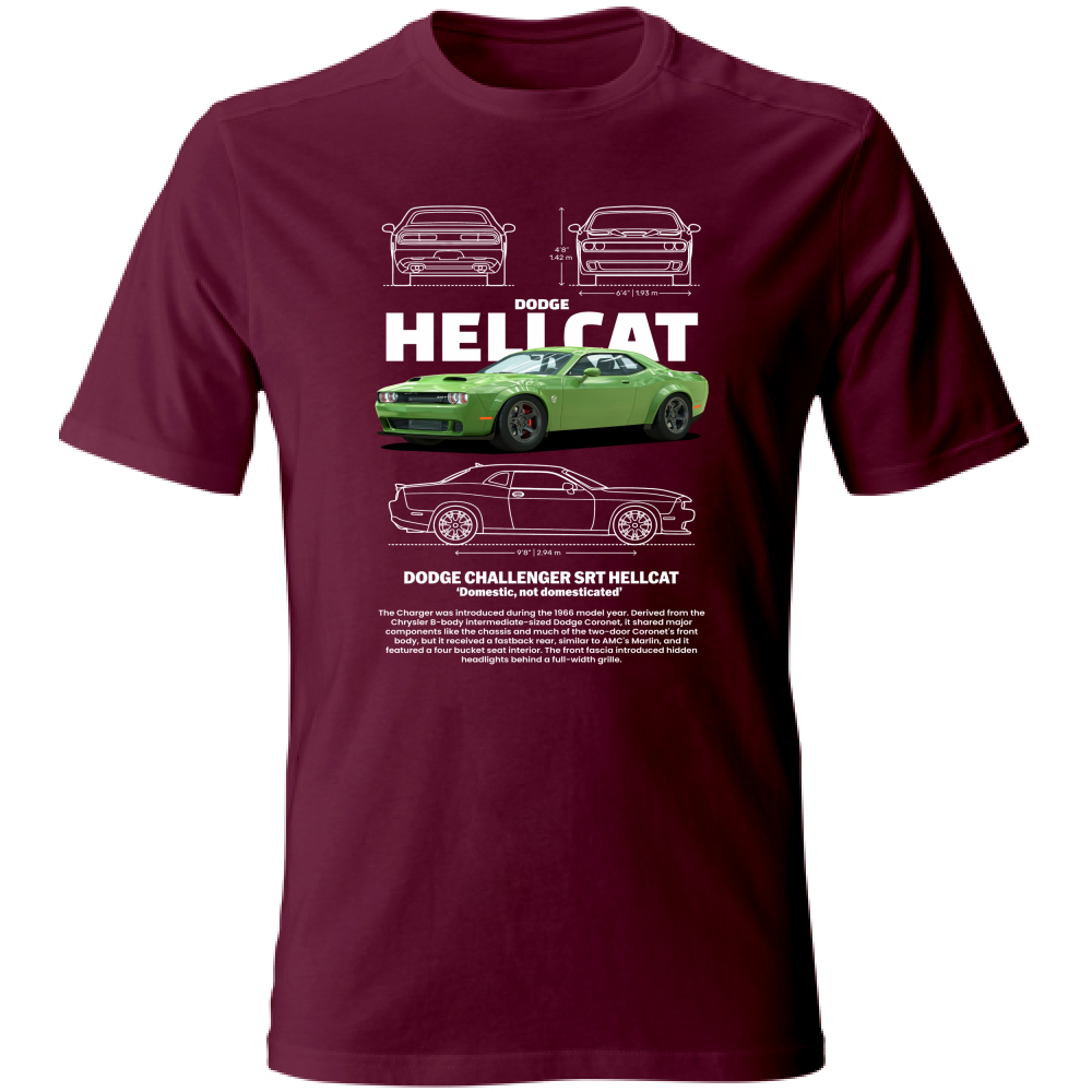 T-Shirt Unisex dodge5