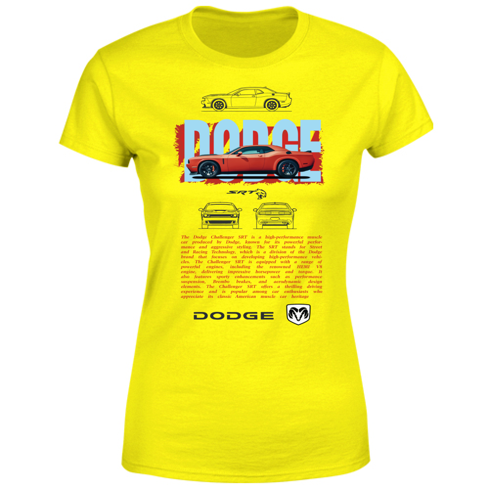 T-Shirt Donna dodge2