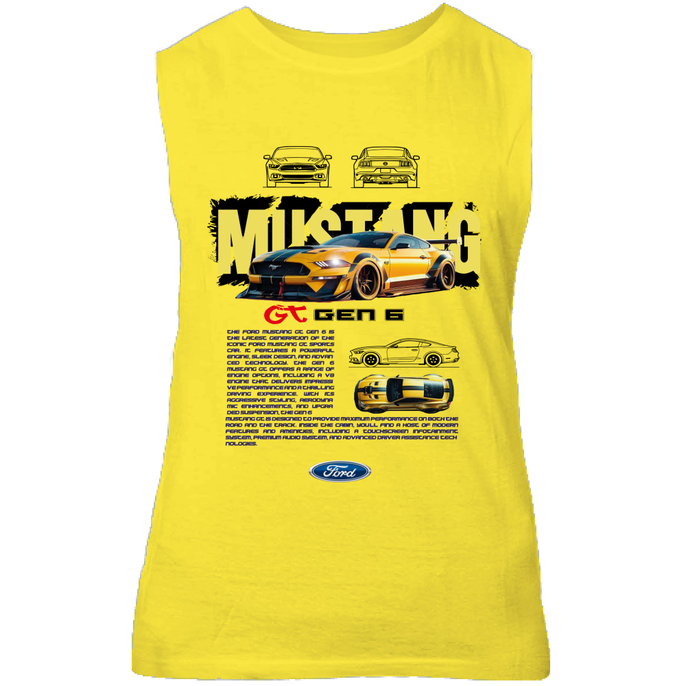 Canotta Unisex mustang gt gen