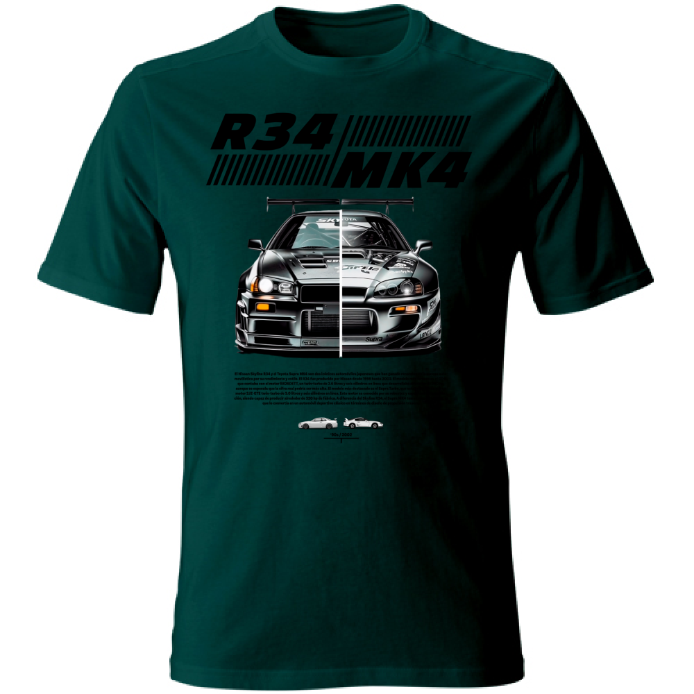 T-Shirt Unisex r34-mk4 Supra