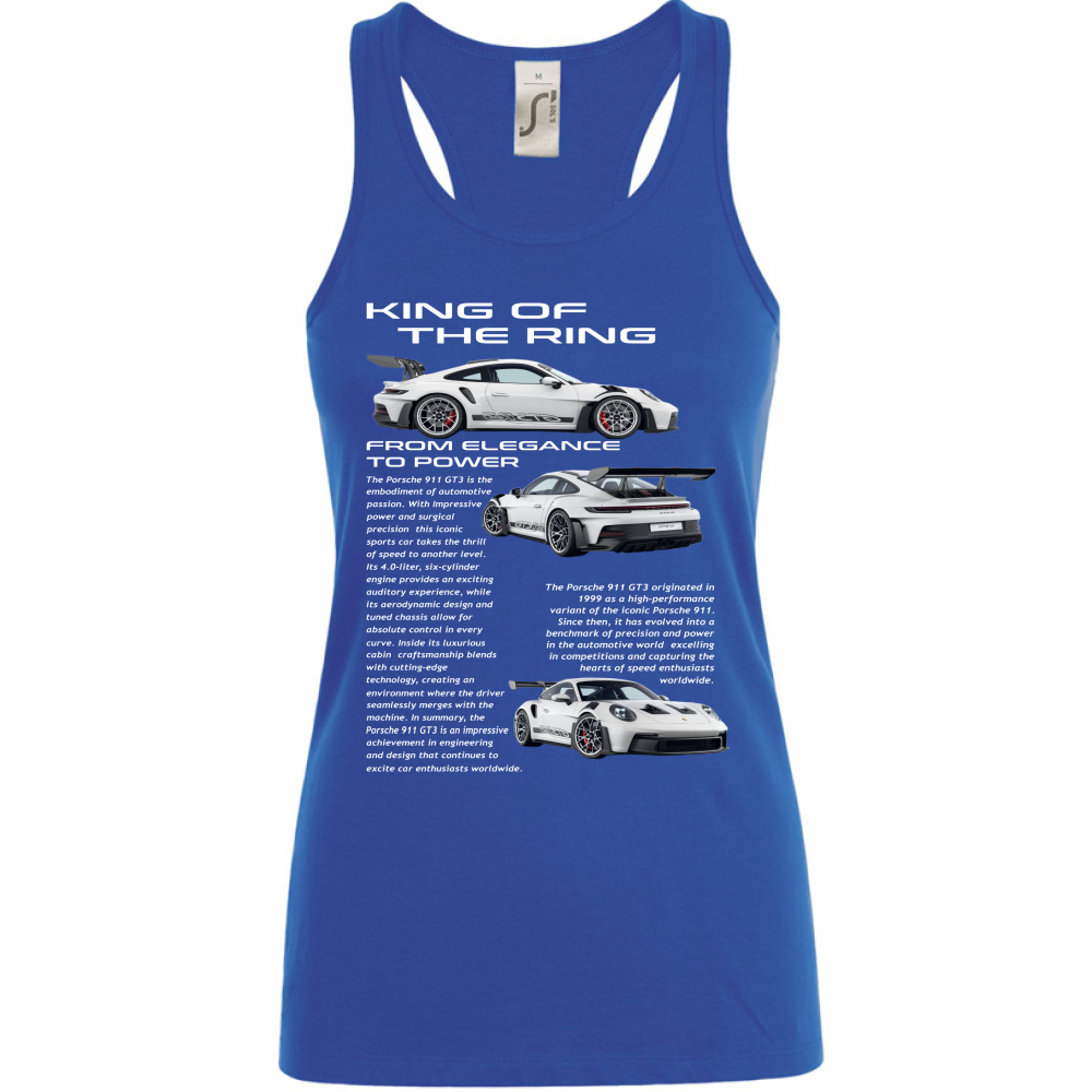Canotta Donna porsche gt3-1