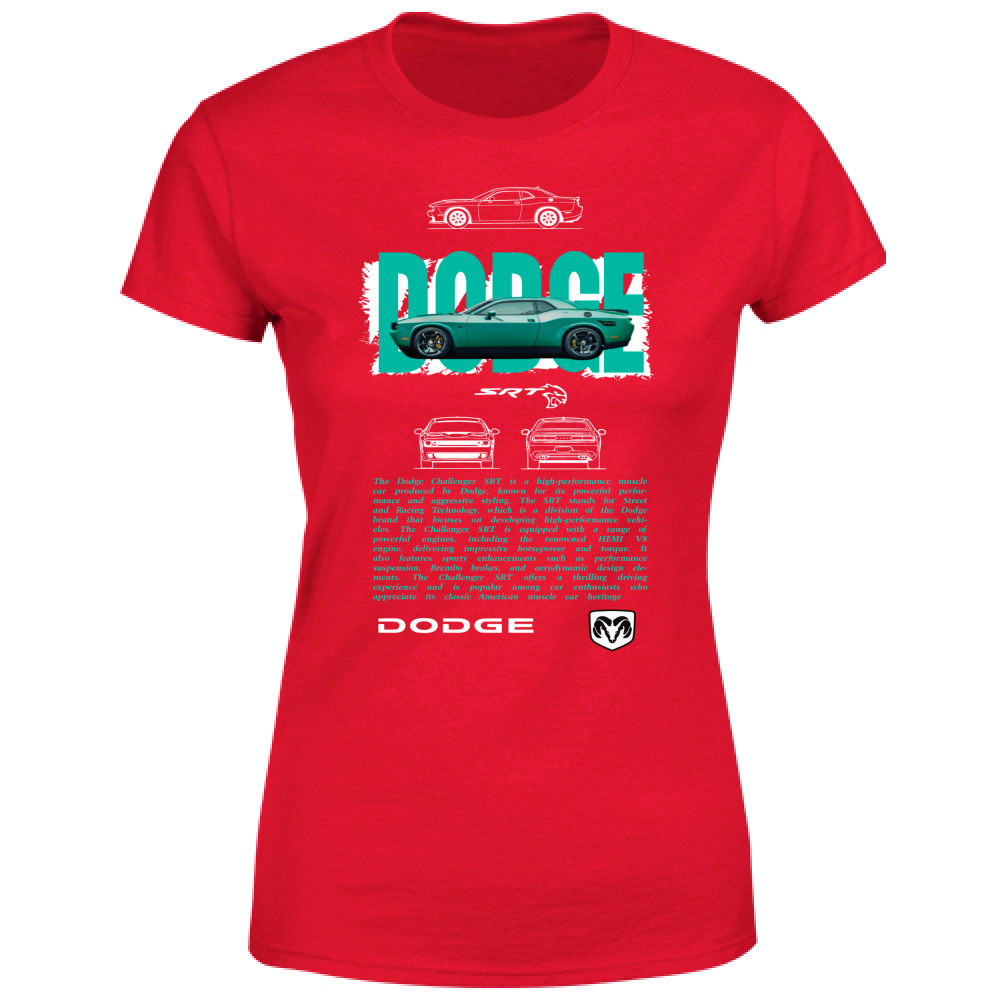 T-Shirt Donna dodge1