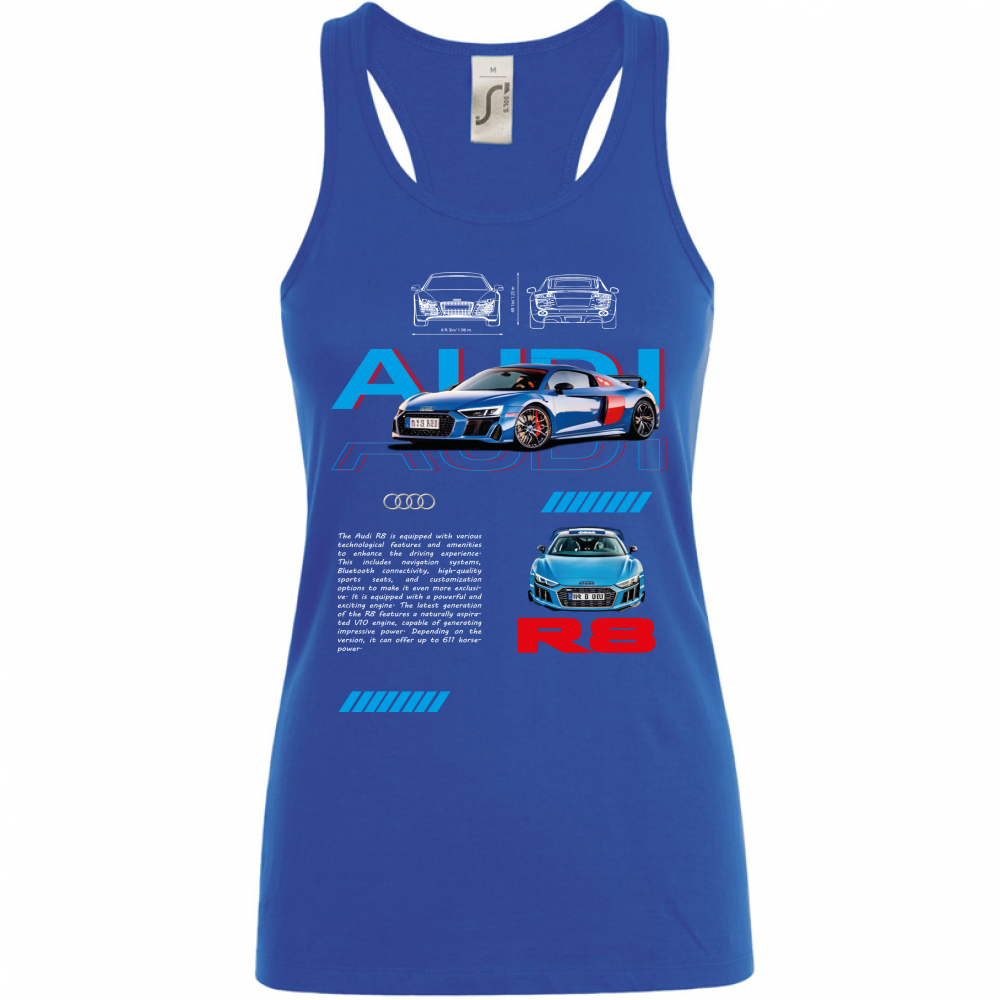 Canotta Donna audi r8