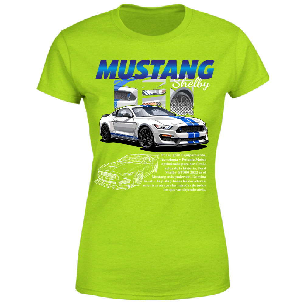 T-Shirt Donna mustang gt1