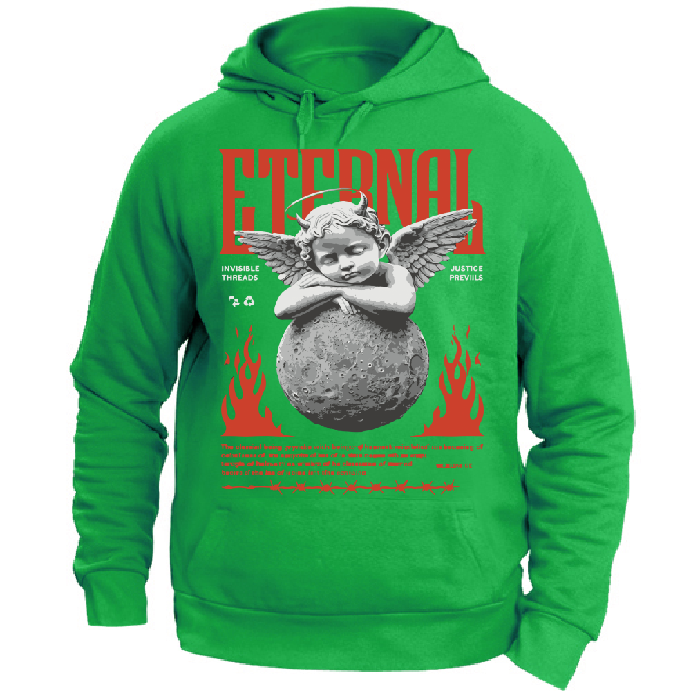 Felpa Unisex con Cappuccio divinità18