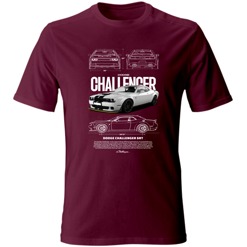 T-Shirt Unisex dodge4