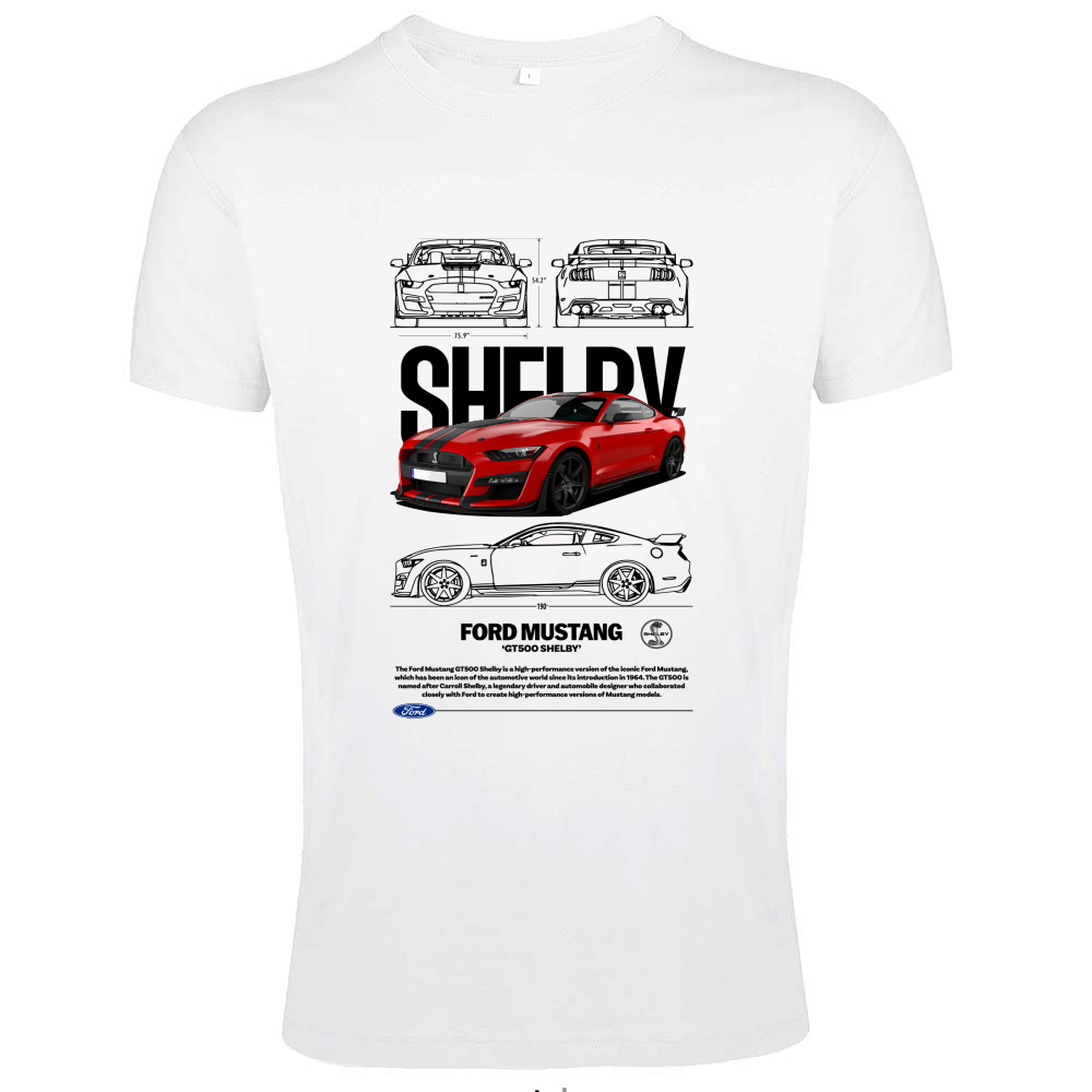 T-Shirt Men Fit mustang shelby