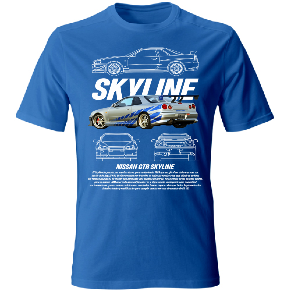 T-Shirt Unisex skyline gtr