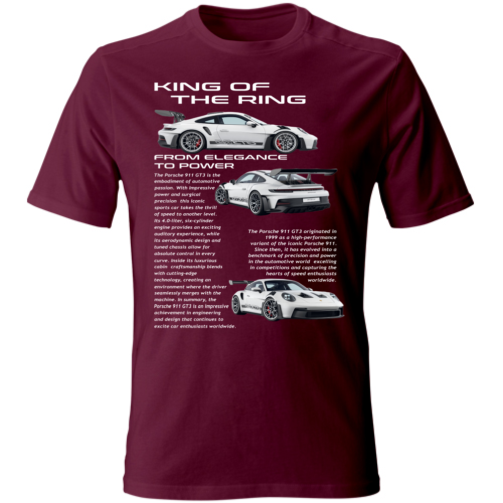 T-Shirt Unisex porsche gt3-1