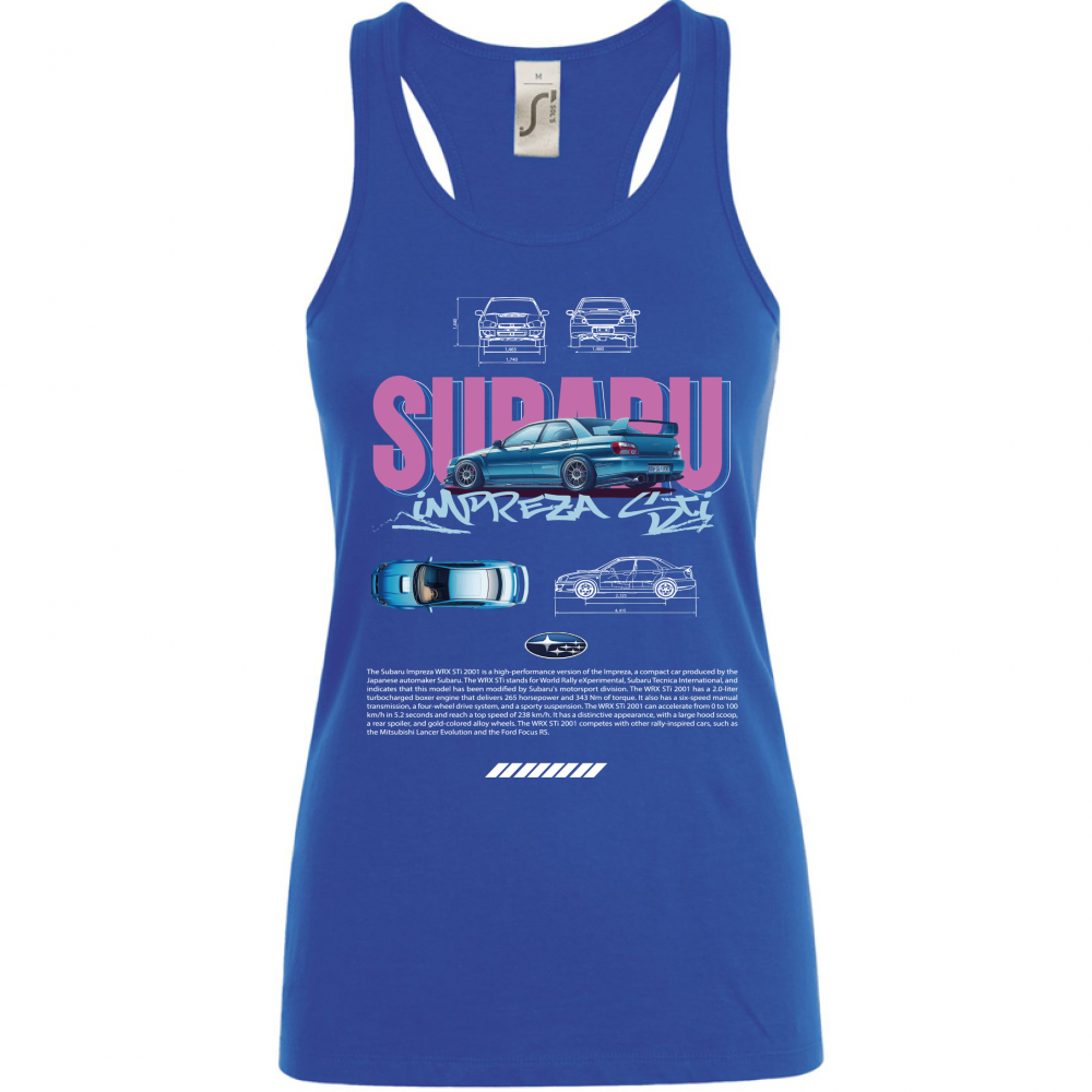 Canotta Donna subaru impreza sti