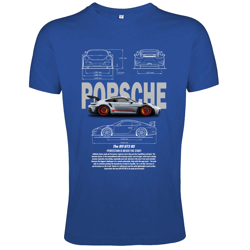 T-Shirt Men Fit porsche gt3-2
