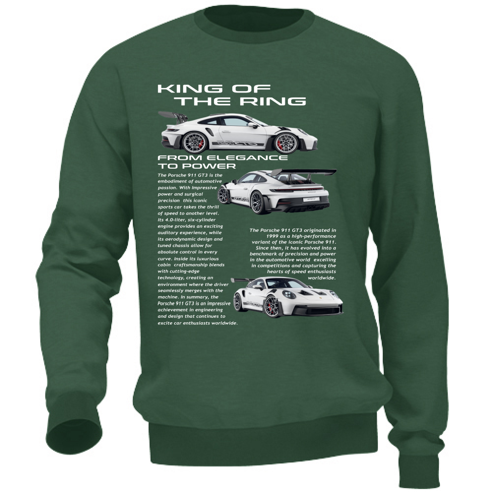 Felpa Unisex porsche gt3-1