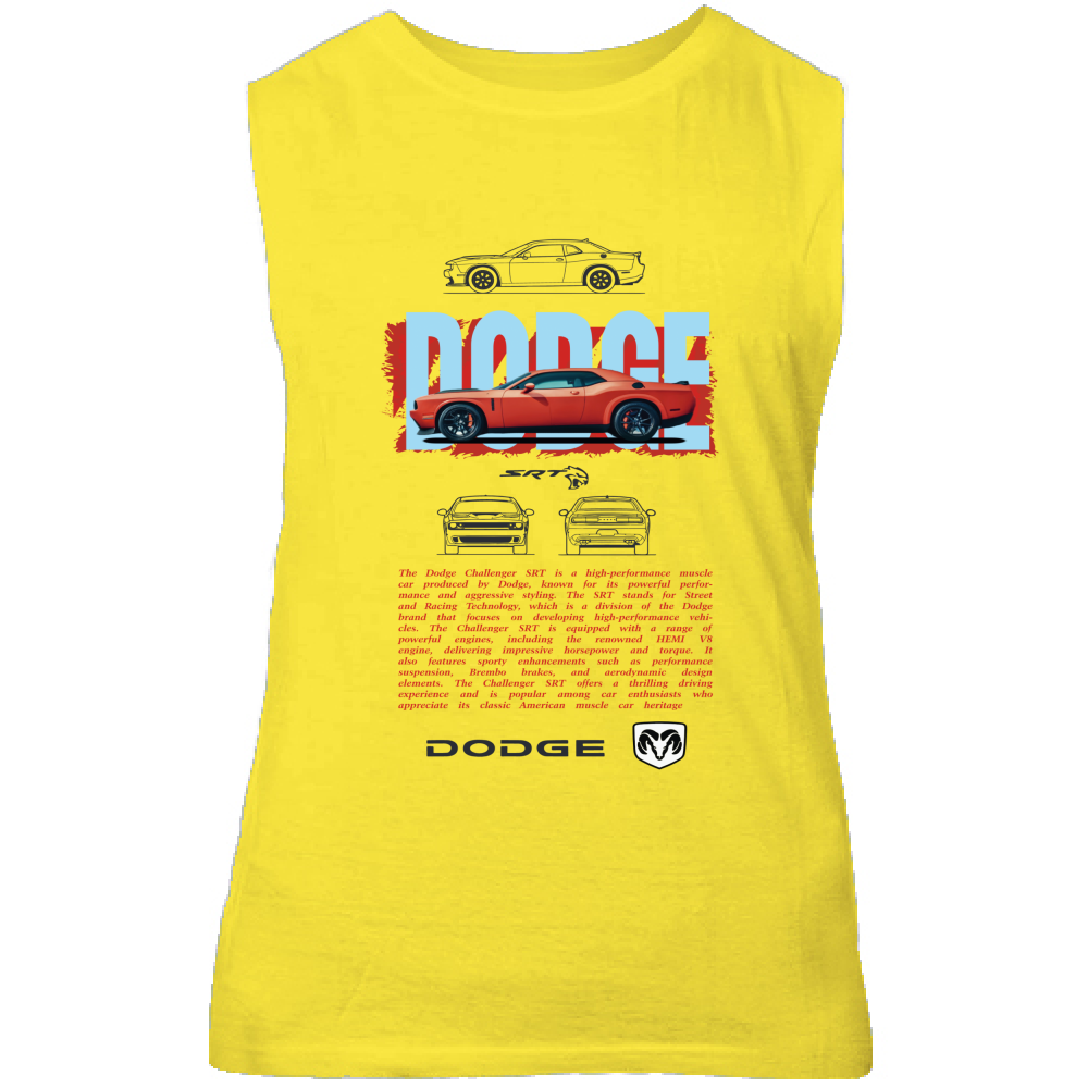 Canotta Unisex dodge2