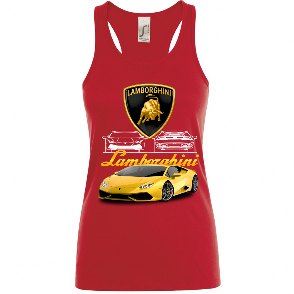 Canotta Donna lambo huracan1