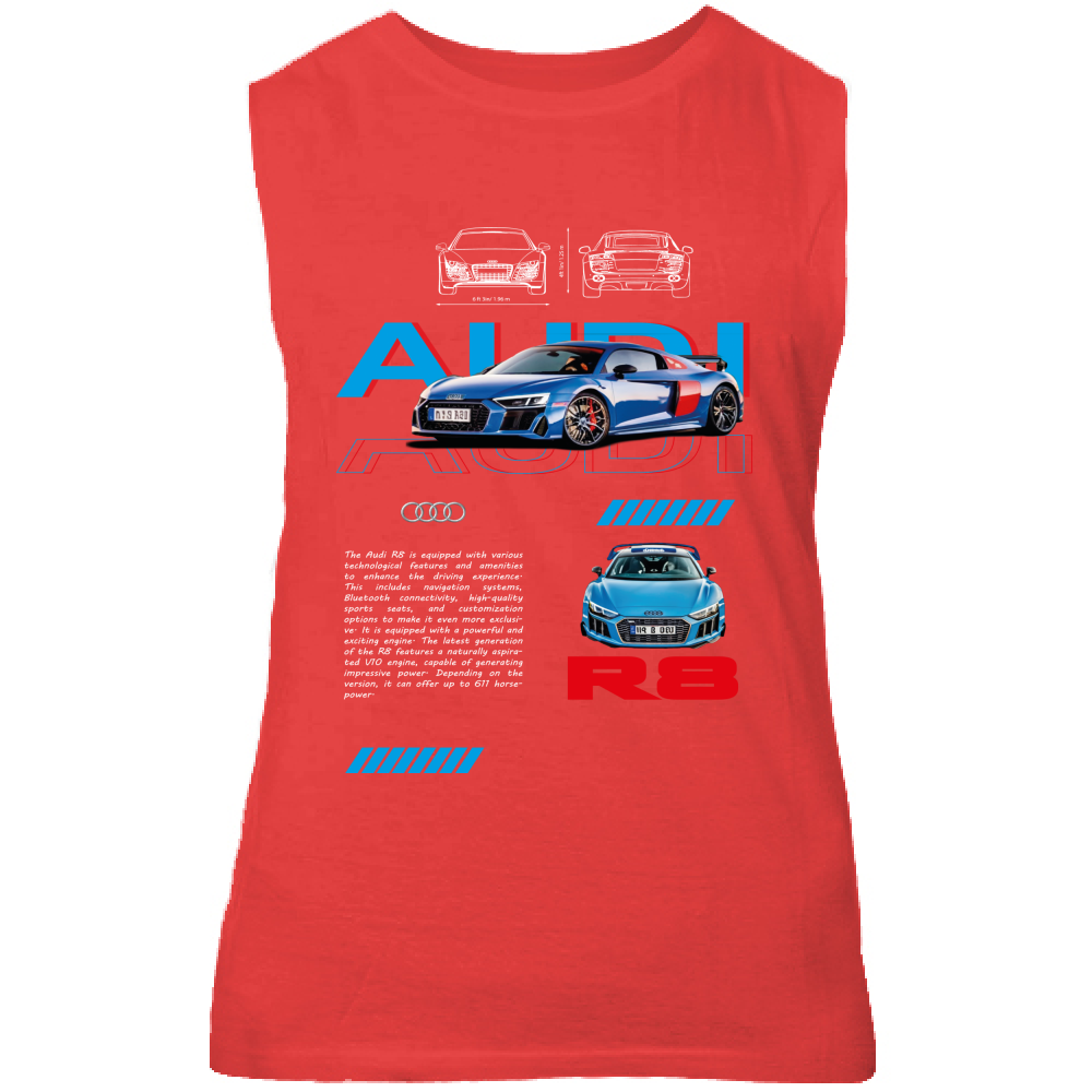 Canotta Unisex audi r8