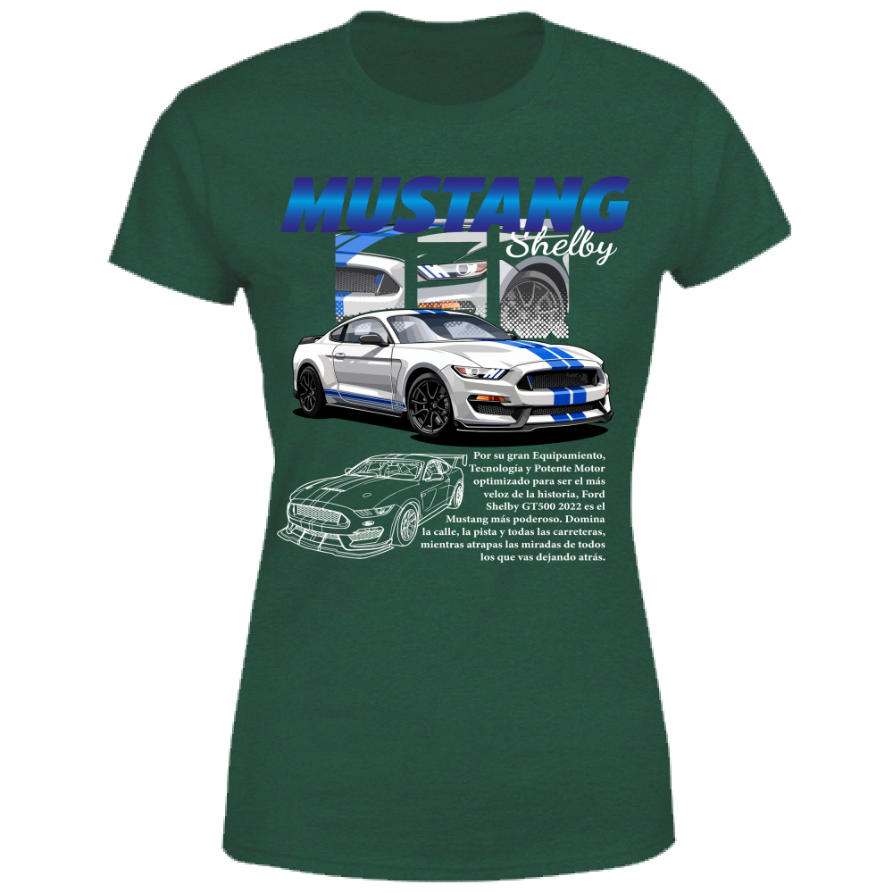 T-Shirt Donna mustang gt1