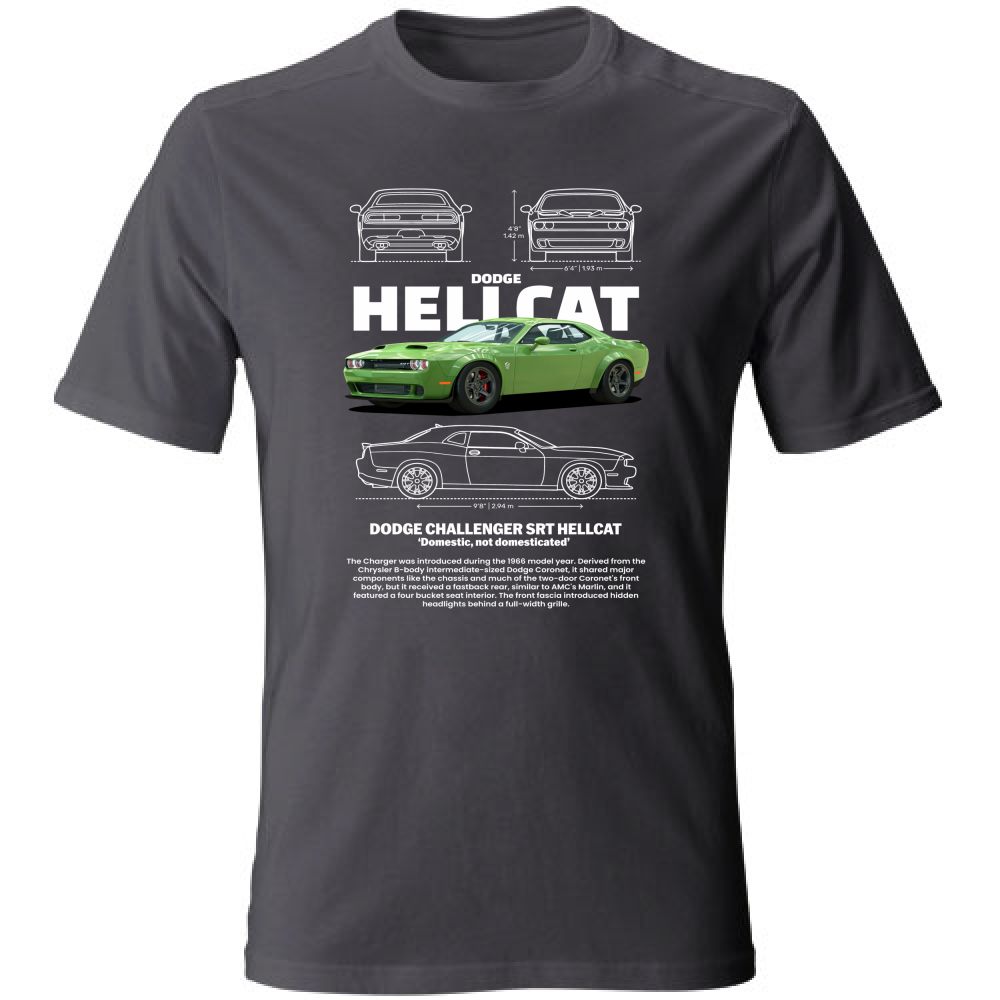 T-Shirt Unisex dodge5