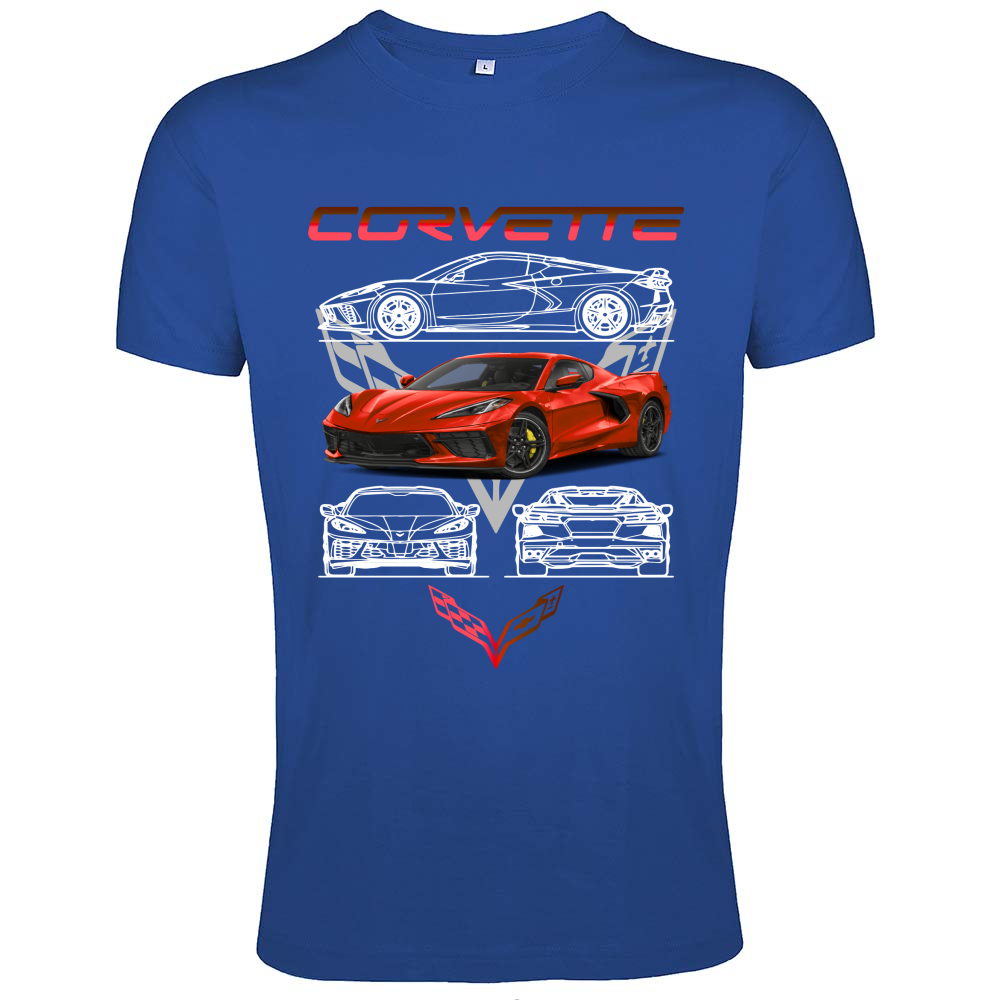 T-Shirt Men Fit corvette