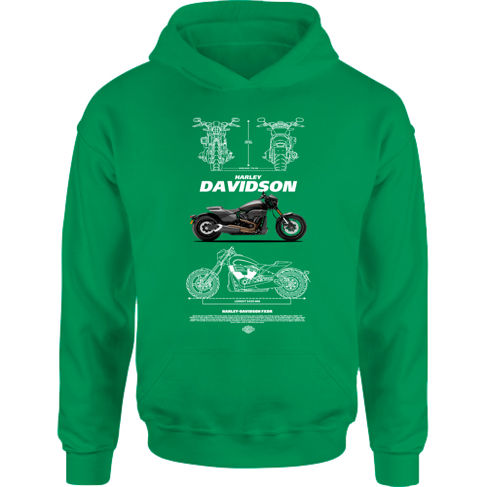 Felpa Bambino con Cappuccio harley davidson 1