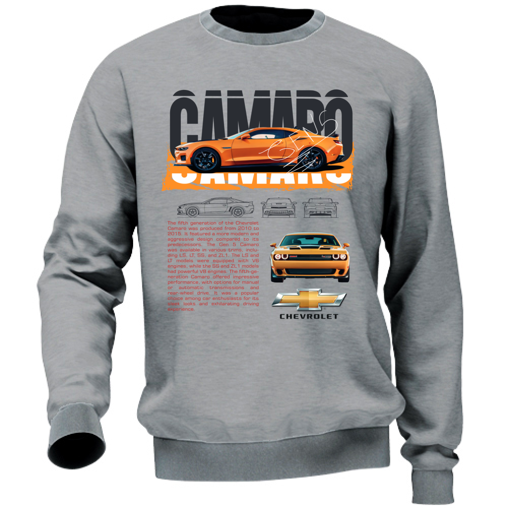 Felpa Unisex camaro1