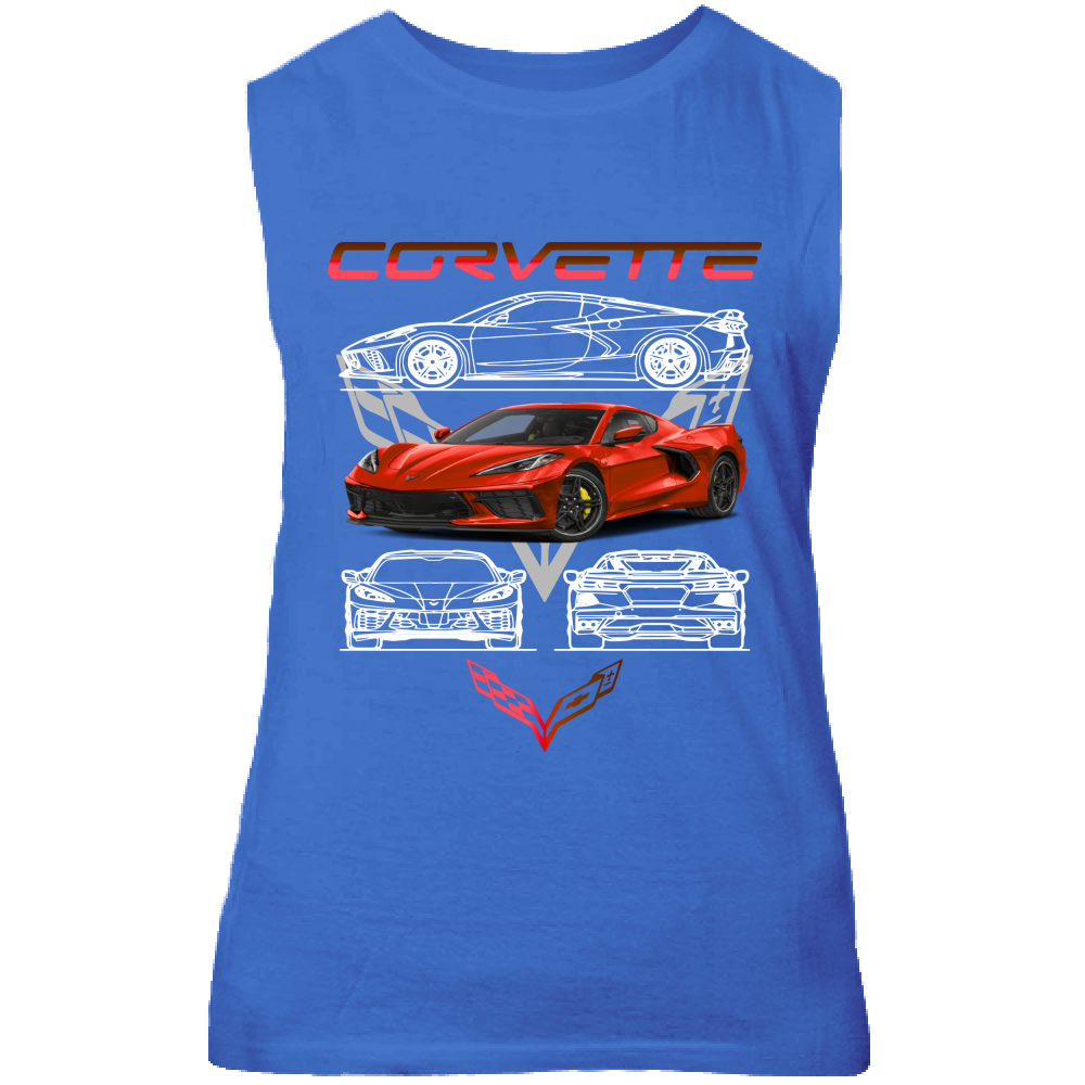 Canotta Unisex corvette
