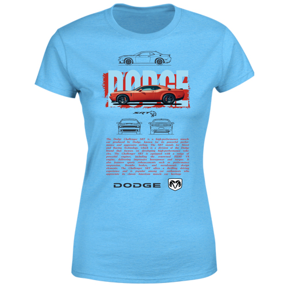 T-Shirt Donna dodge2