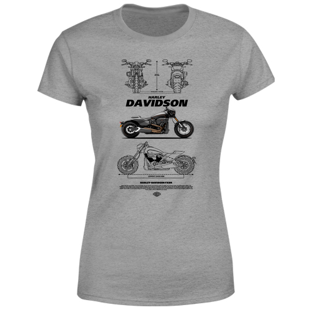 T-Shirt Donna harley davidson 2