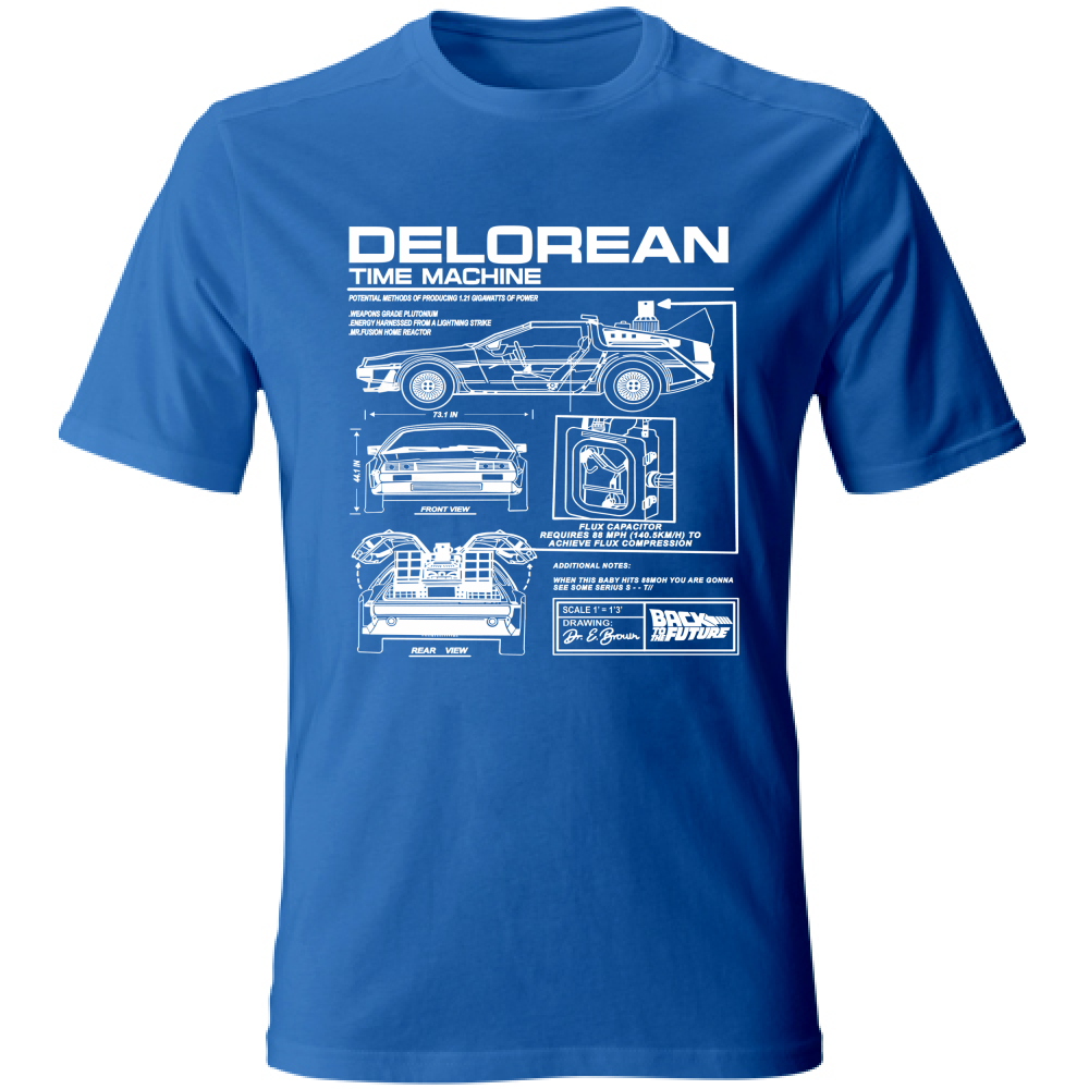 T-Shirt Unisex delorean1