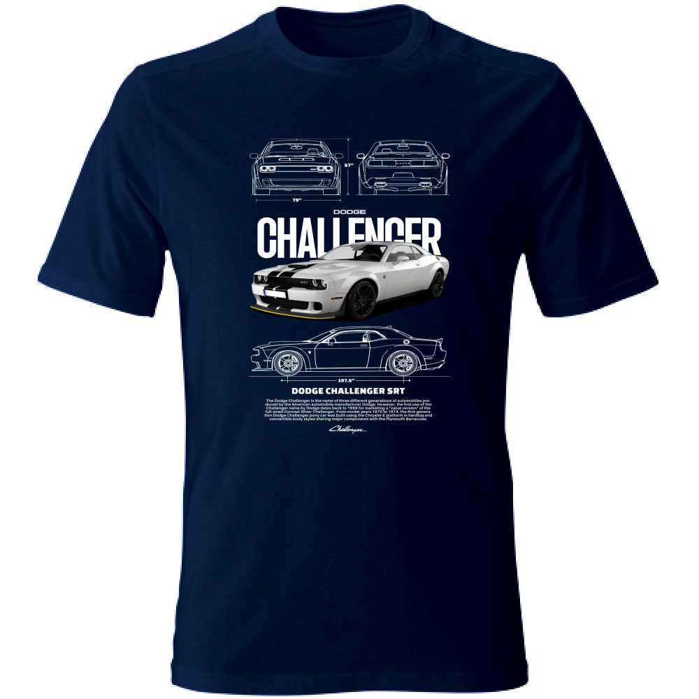 T-Shirt Unisex dodge4