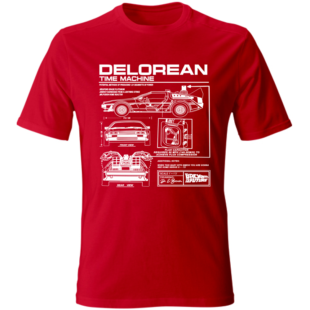 T-Shirt Unisex delorean1