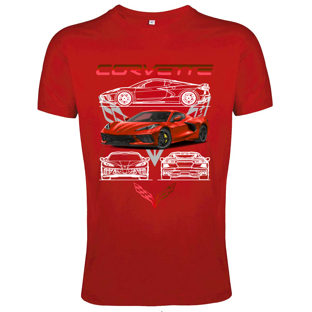 T-Shirt Men Fit corvette