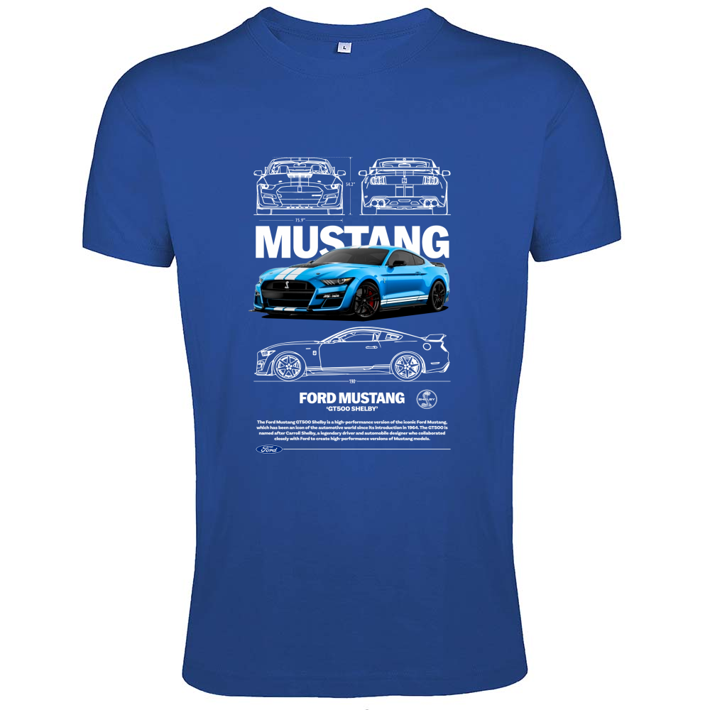 T-Shirt Men Fit mustang shelby1