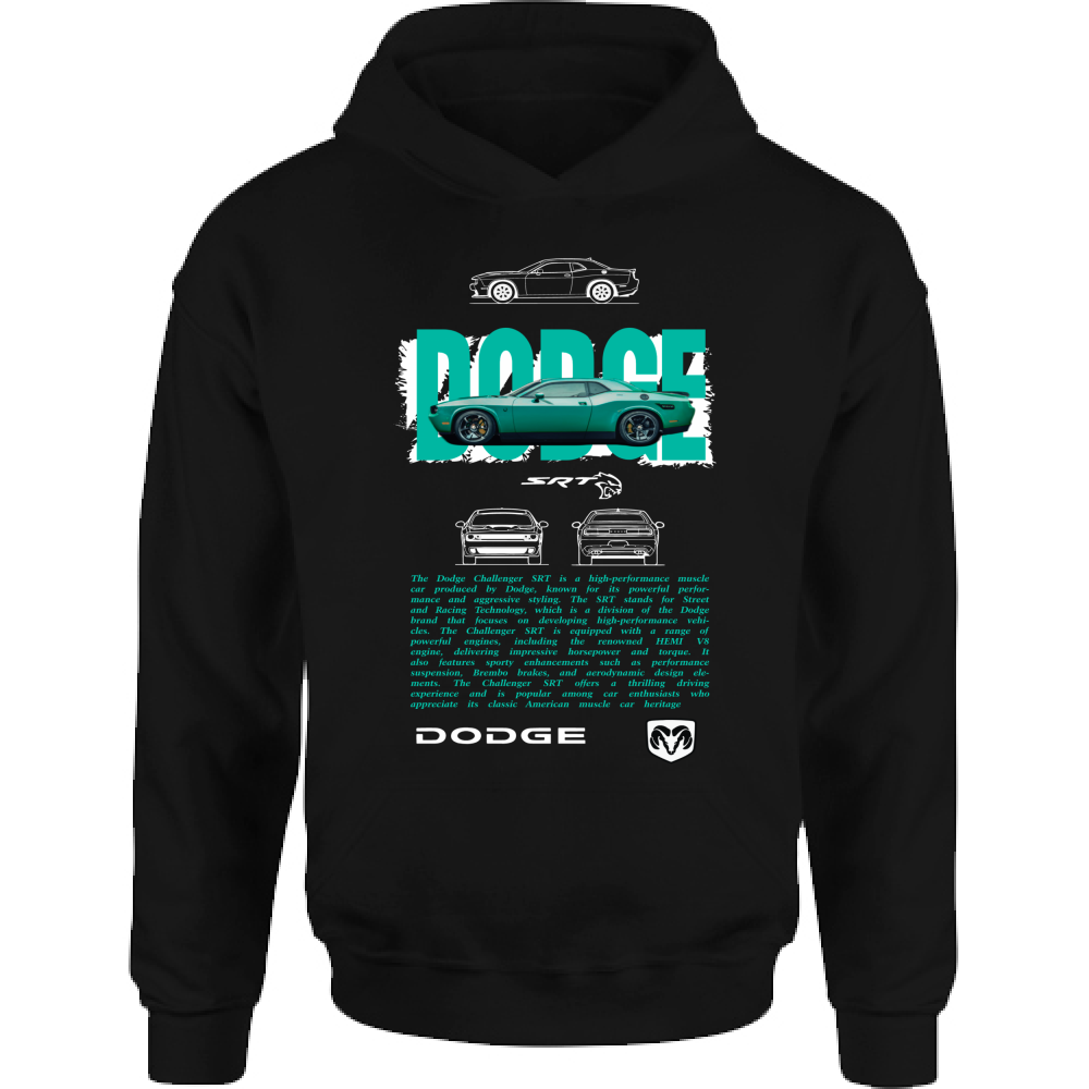 Felpa Bambino con Cappuccio dodge1