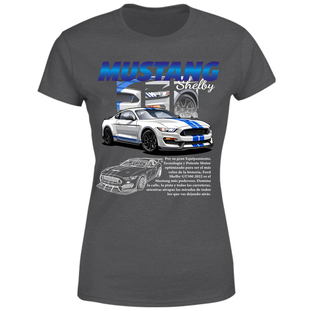 T-Shirt Donna mustang gt1