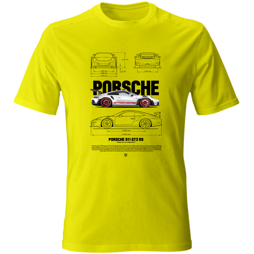 T-Shirt Unisex porsche gt black1