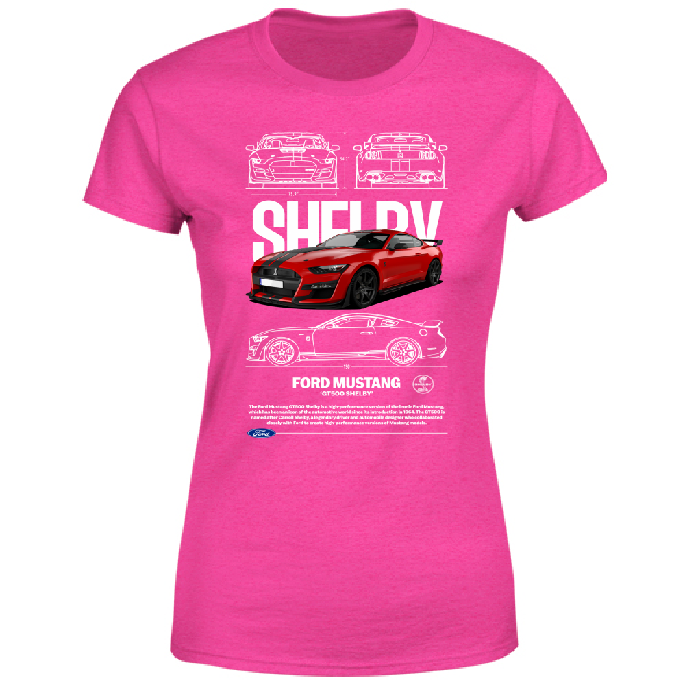 T-Shirt Donna mustang3