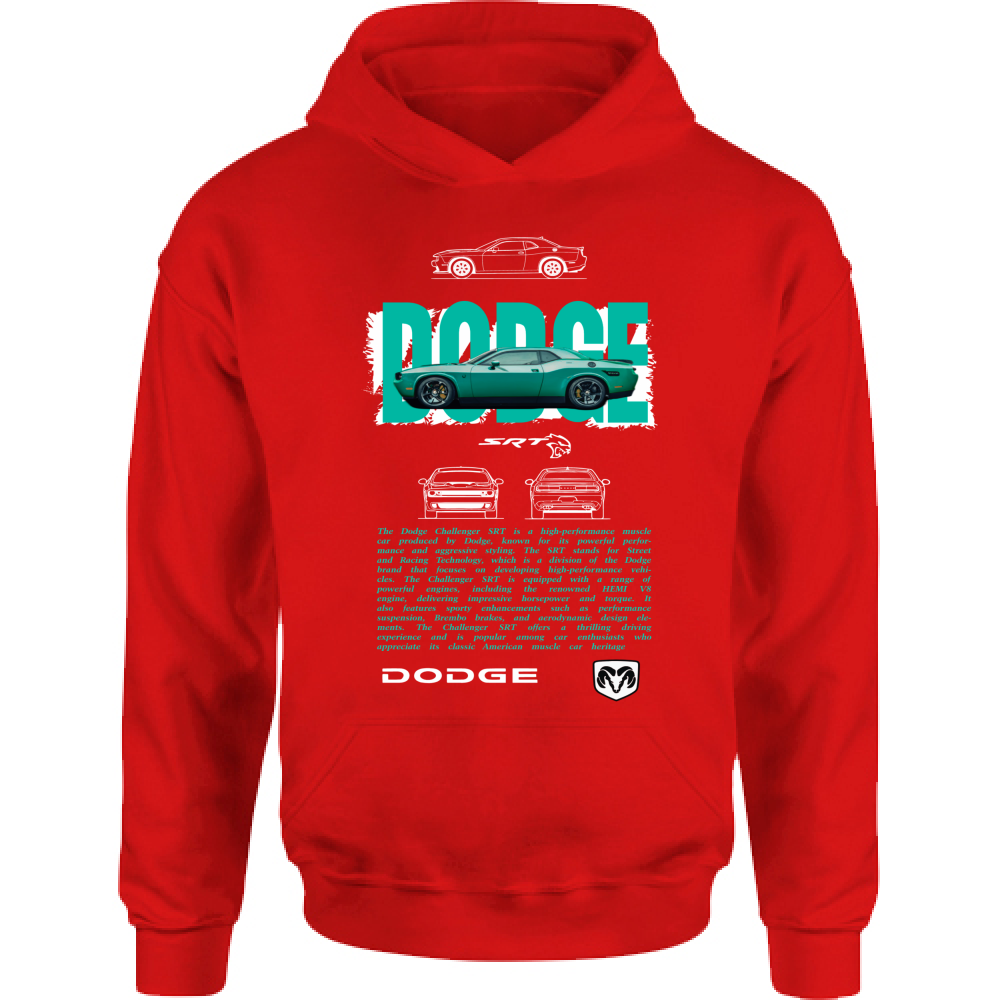 Felpa Bambino con Cappuccio dodge1