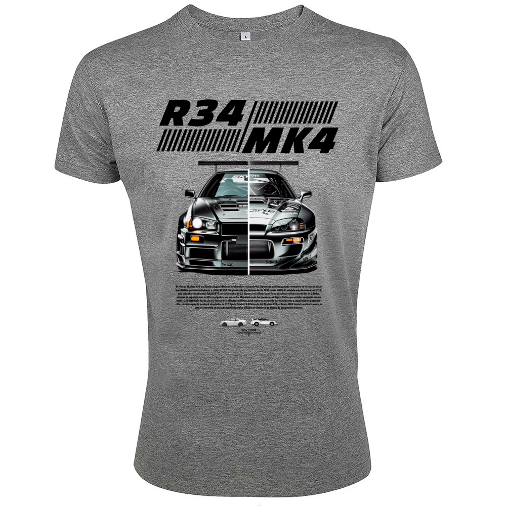 T-Shirt Men Fit r34-mk4 Supra