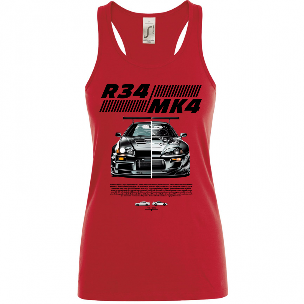 Canotta Donna r34-mk4 Supra
