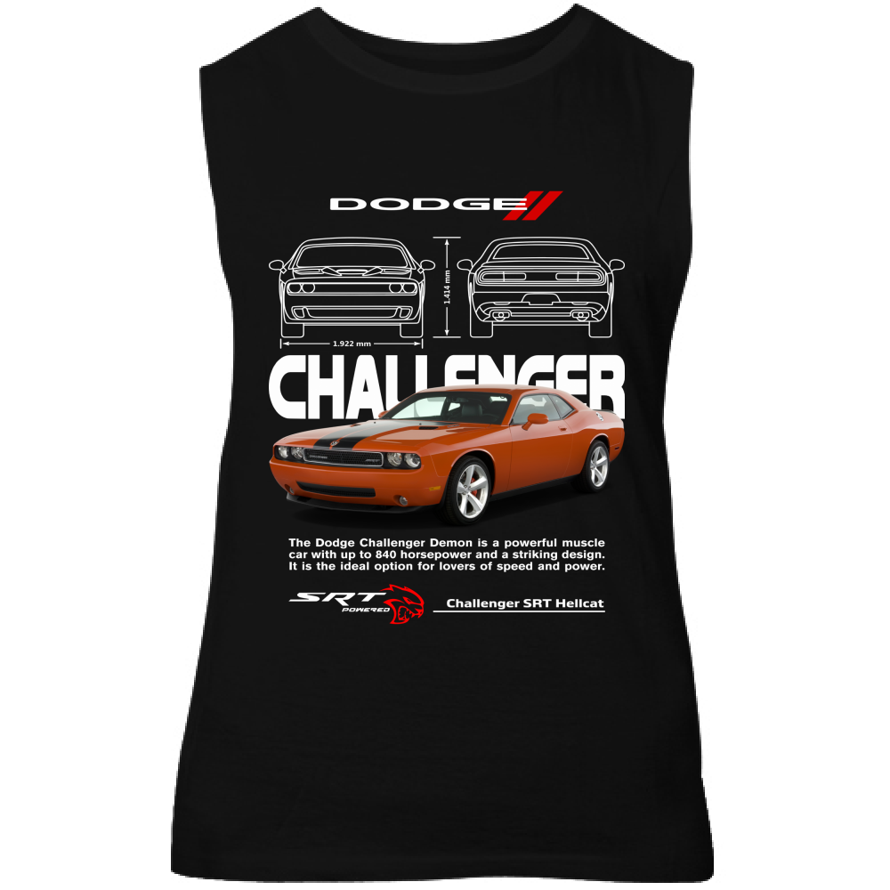 Canotta Unisex challenger orange