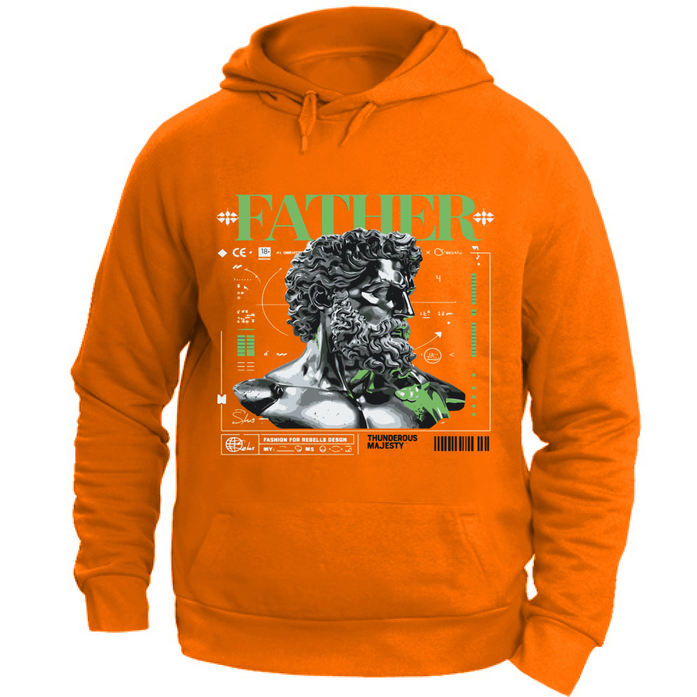 Felpa Unisex con Cappuccio divinità16