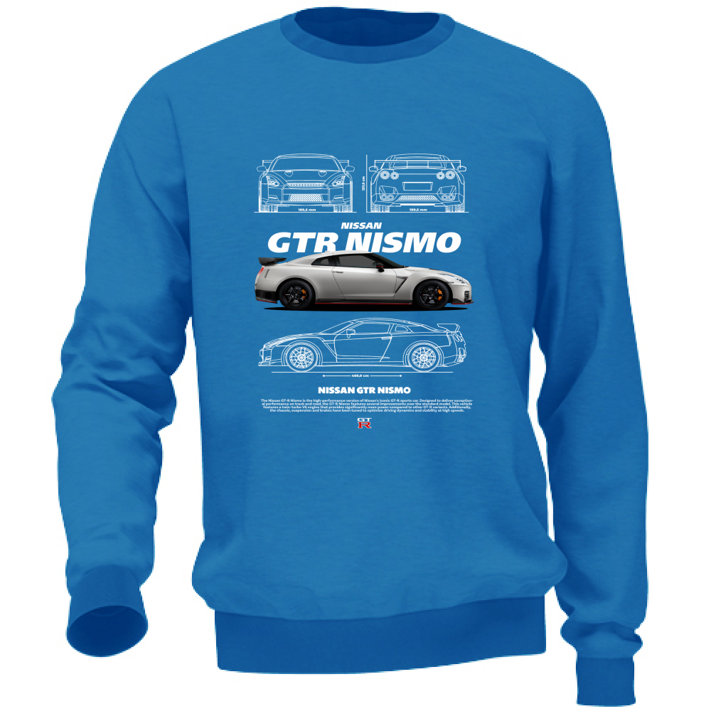 Felpa Unisex nissan gtr nismo