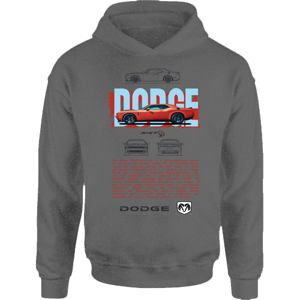 Felpa Bambino con Cappuccio dodge2